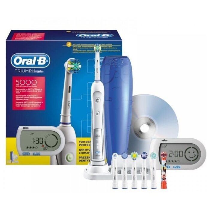 Электрические щетки Oral-B Triumph 5000